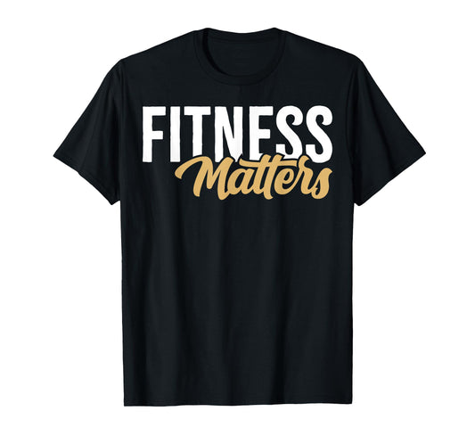Fitness Matters Vintage Gym Workout T-Shirt