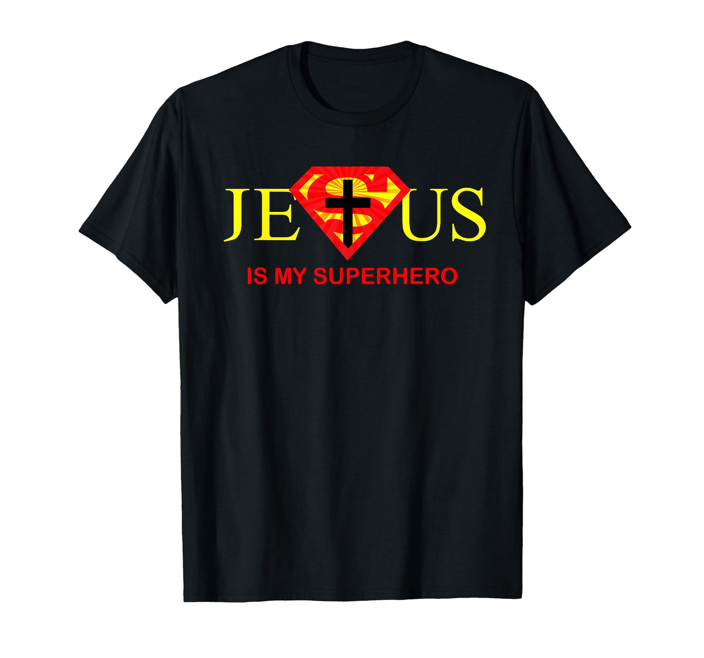 Jesus Is My Superhero Cute Powerful Christian T-Shirt