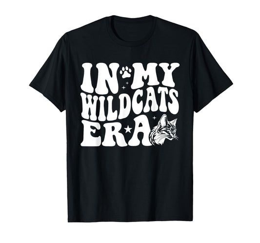 In My Wildcats Era for Wildcat Mascot Sports Fan T-Shirt