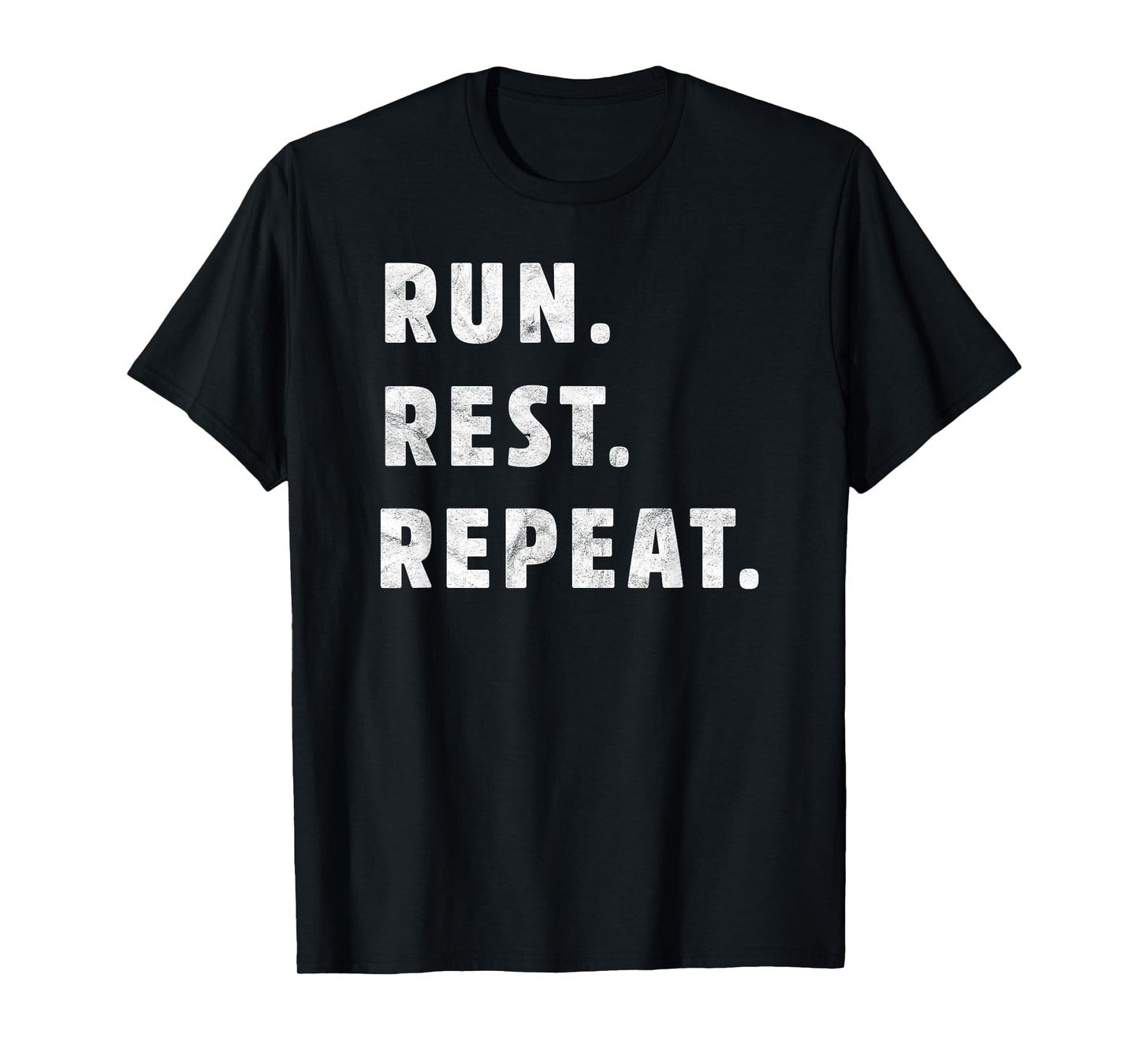 Stylish Run Rest Repeat Running T-Shirt