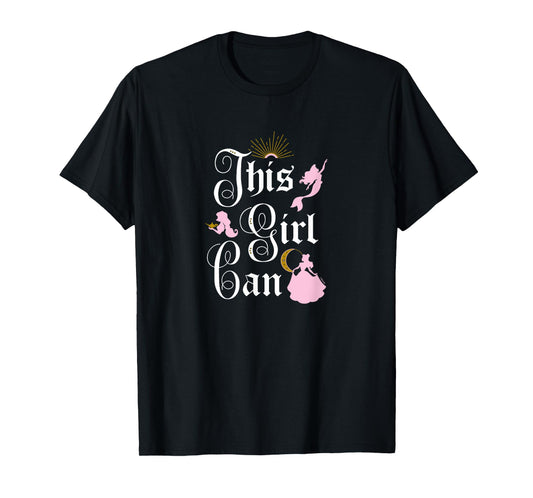 Disney Princess - This Girl Can T-Shirt