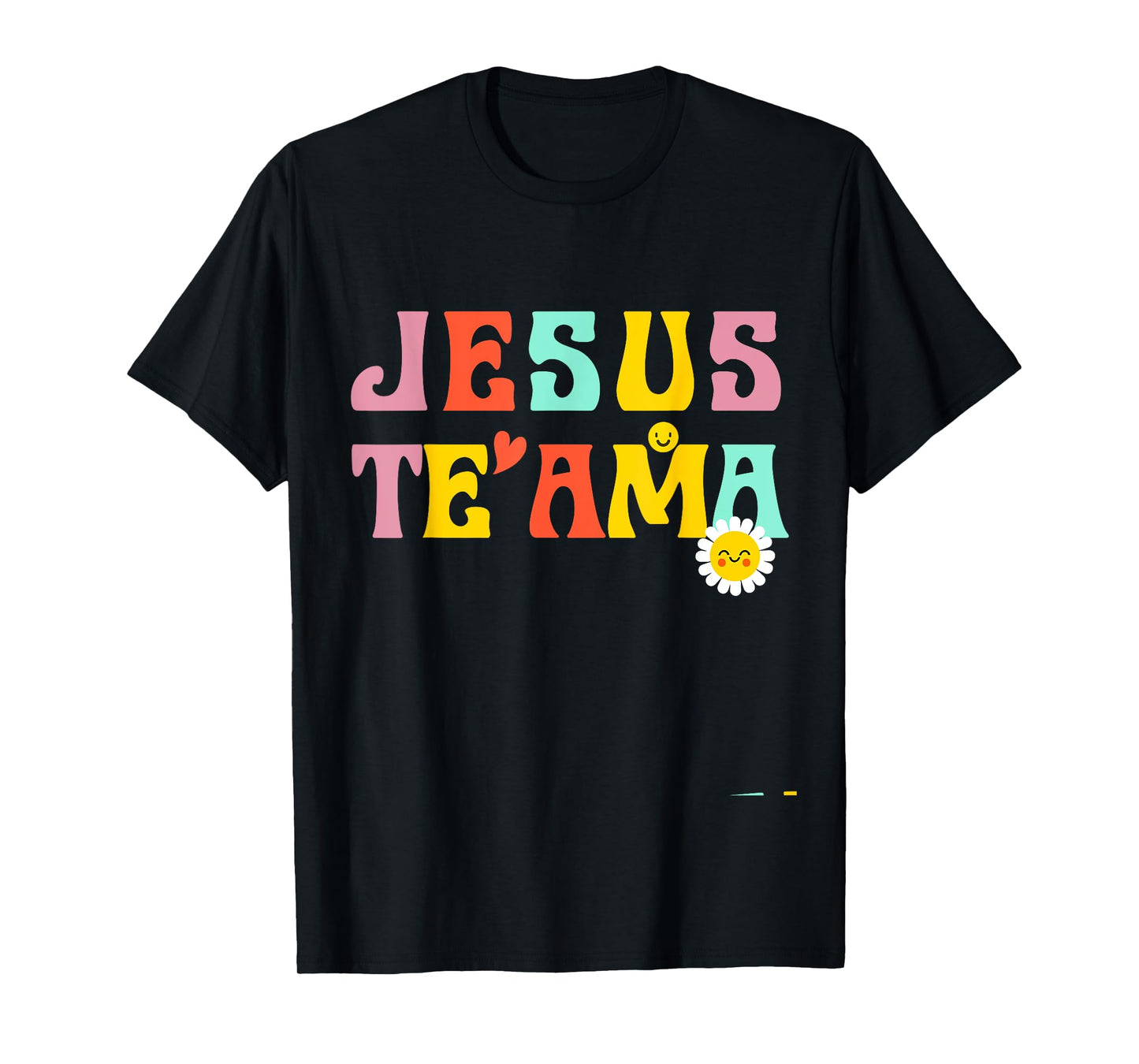 Camiseta Cristiana Para Mujer Espanol Spanish Jesus Te Ama T-Shirt