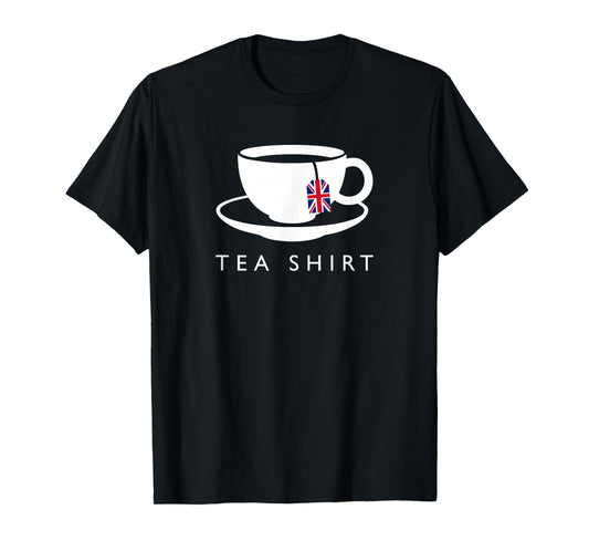 I Love English Tea UK Flag T-Shirt