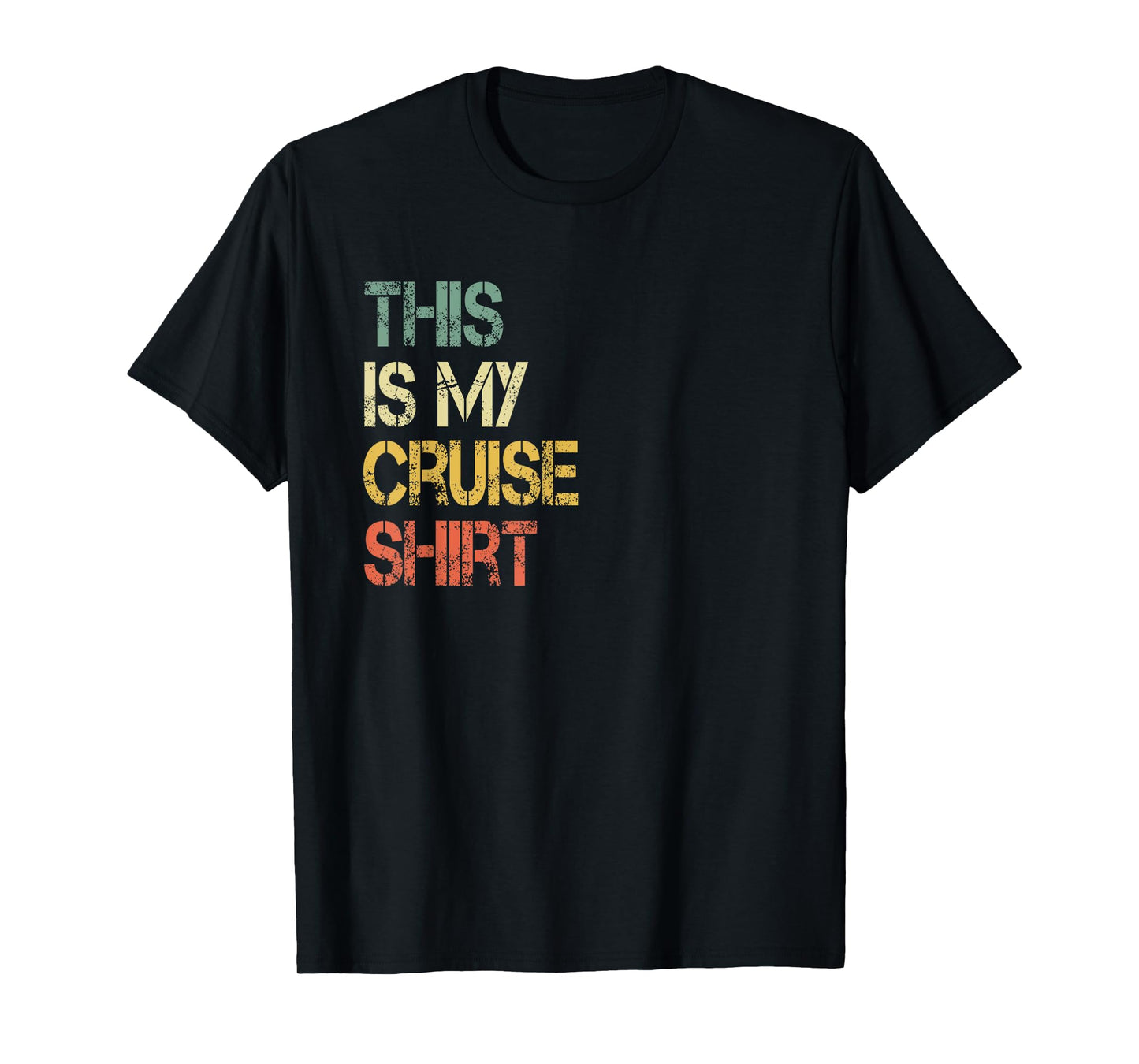 This is My Cruise Shirt Funny Love Cruising Vacation Trip T-Shirt