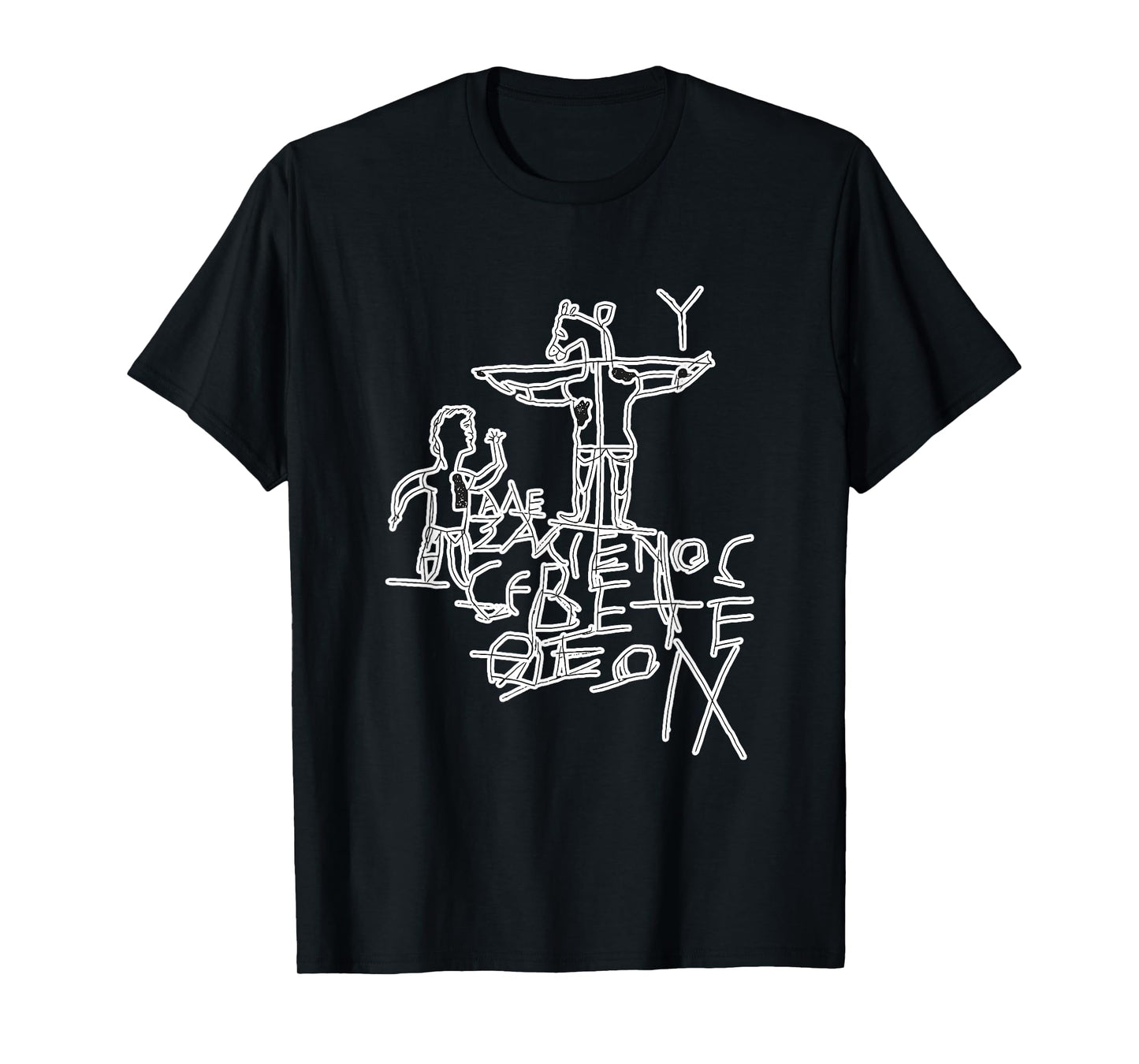 Alexamenos Graffiti - Graffito - Roman - Jesus - Christian T-Shirt