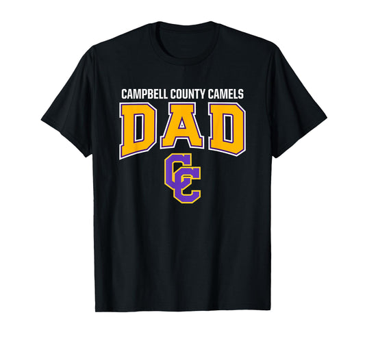 Campbell County Camels Logo Dad HS T-Shirt