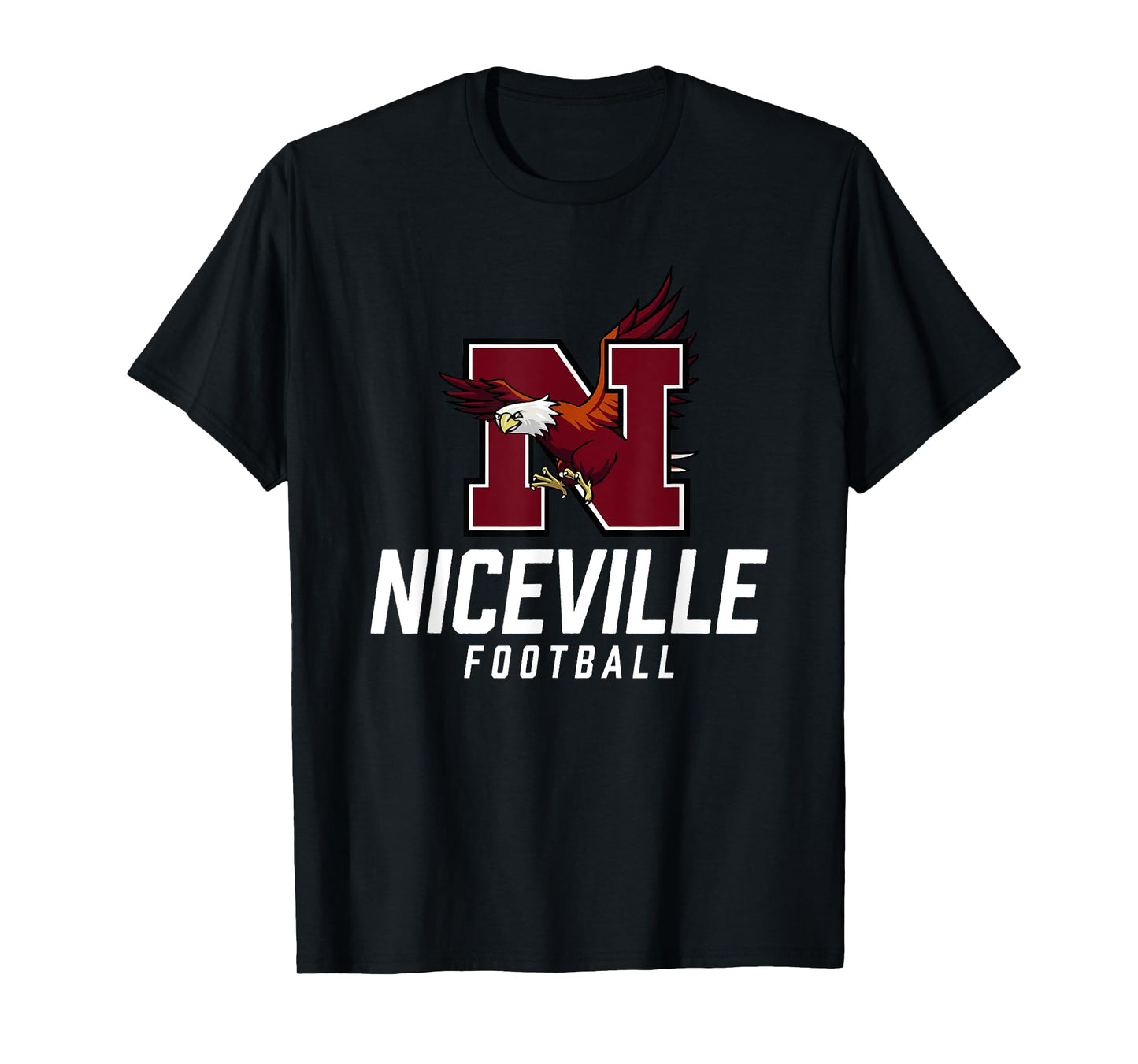 Niceville Eagles Logo Football Team HS T-Shirt