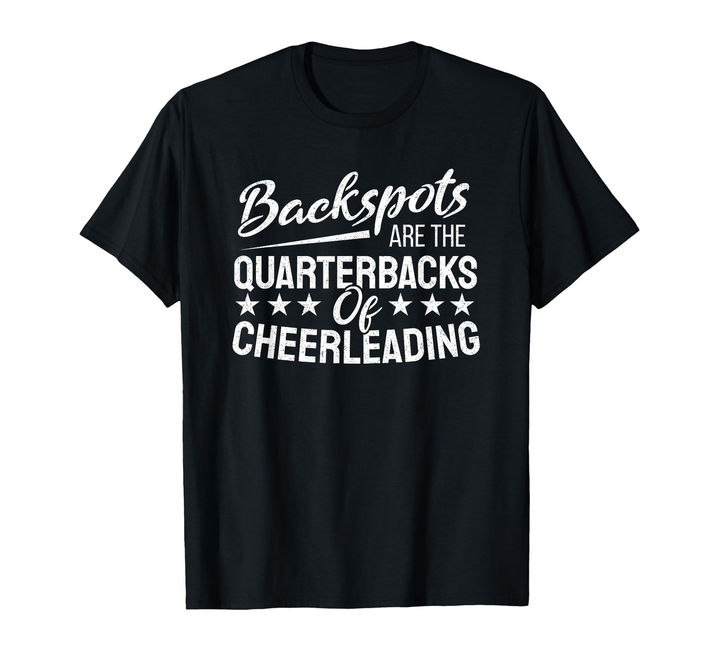 Backspot Cheerleading Cheerleader Quarterback T-Shirt