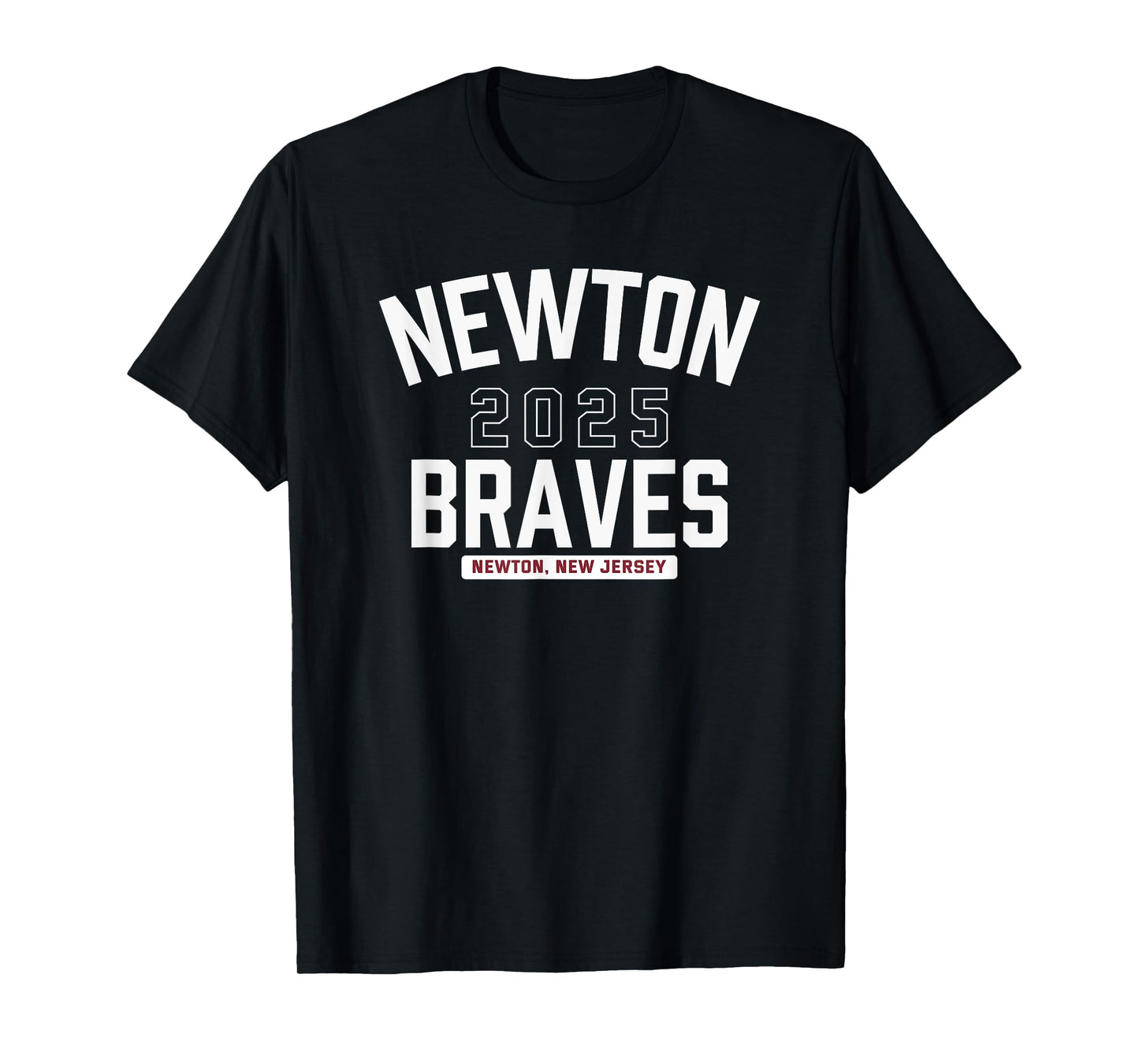Newton Braves Newton, New Jersey 2025 T-Shirt