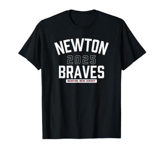 Newton Braves Newton, New Jersey 2025 T-Shirt