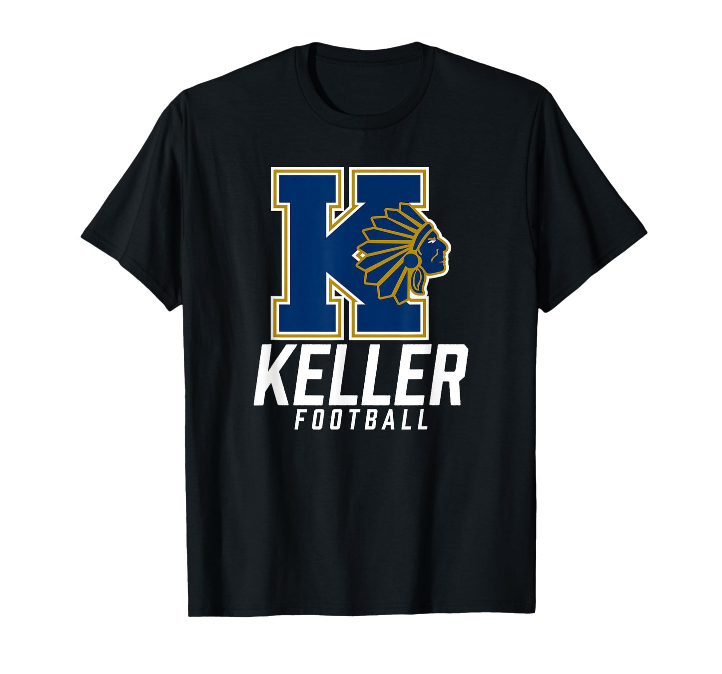 Keller Indians Logo Football Team HS T-Shirt