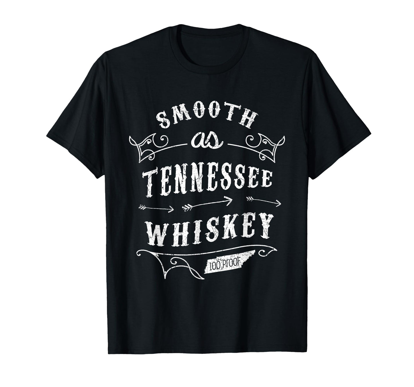 Smooth As Tennessee Whiskey - Funny Southern Pride Gift T-Shirt