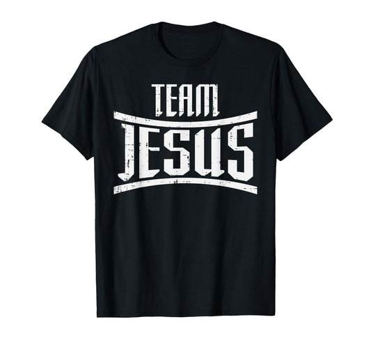 Team Jesus Catholic Jesus Religious Christian Men Women Kids T-Shirt
