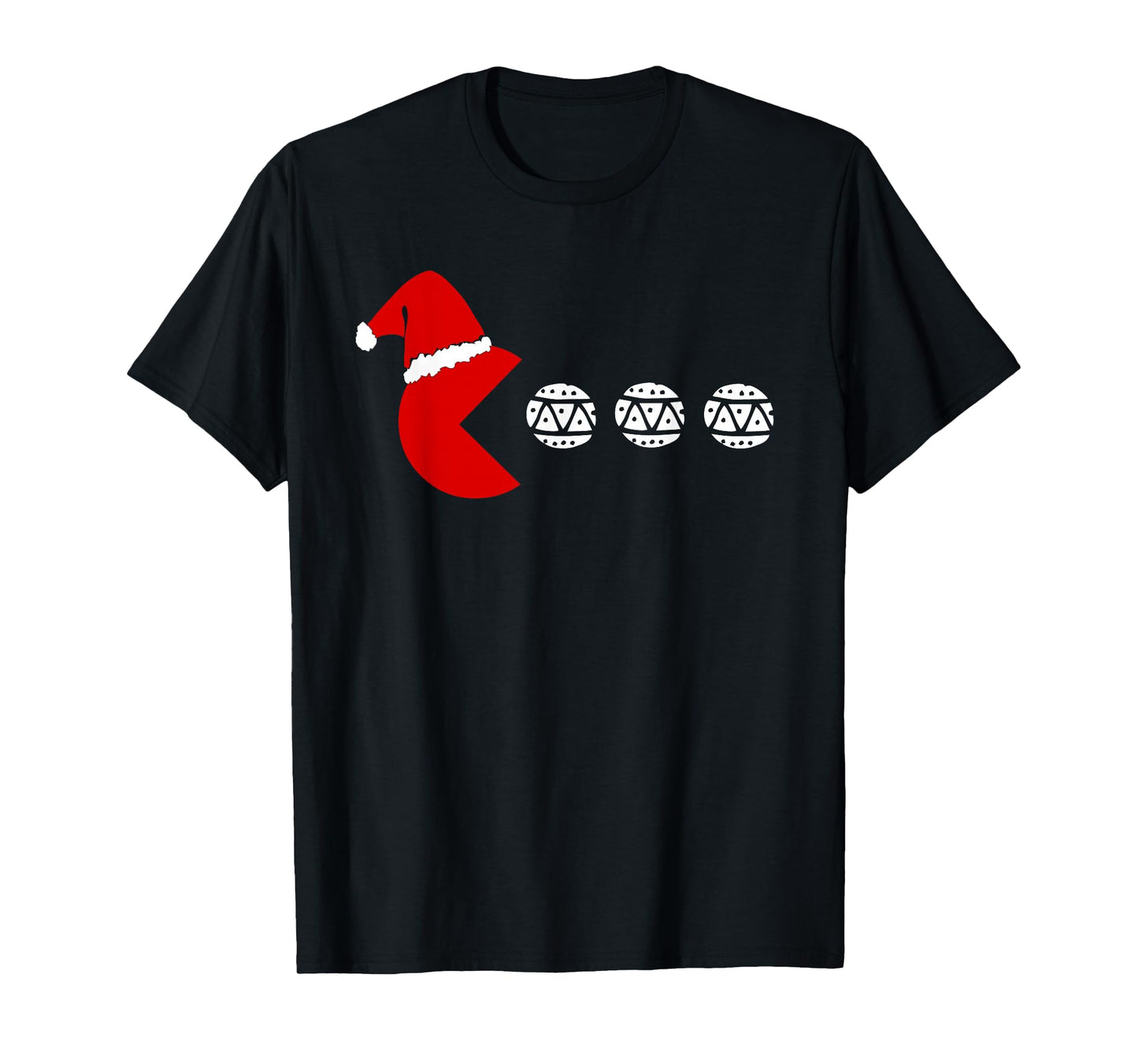 Funny Gamer Christmas Retro Arcade Santa Holiday Humor T-Shirt
