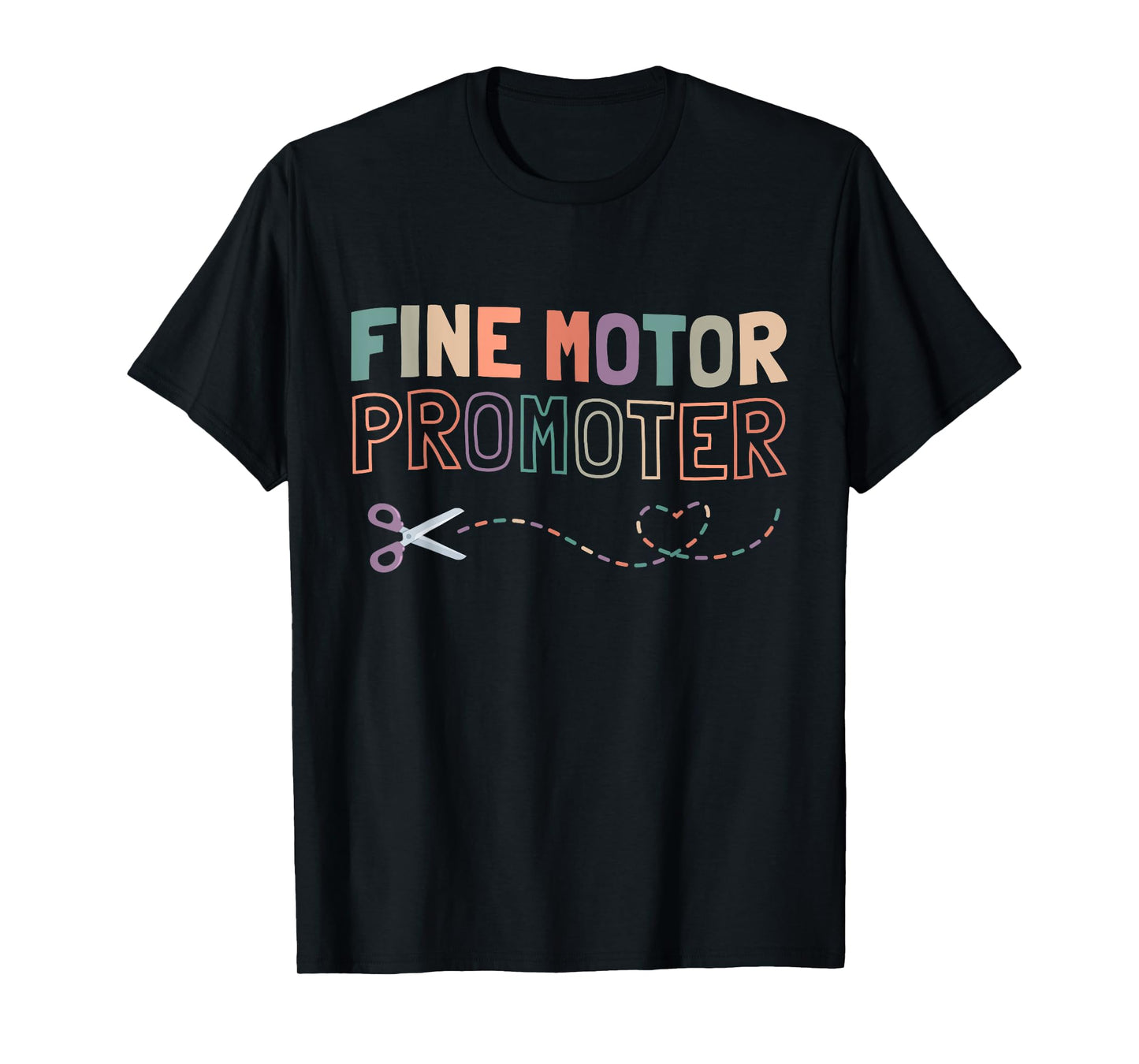 Groovy Fine Motor Promoter Occupational Therapy OT Therapist T-Shirt