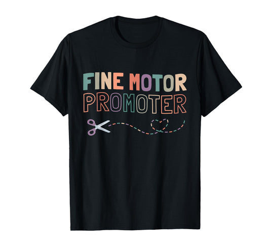 Groovy Fine Motor Promoter Occupational Therapy OT Therapist T-Shirt