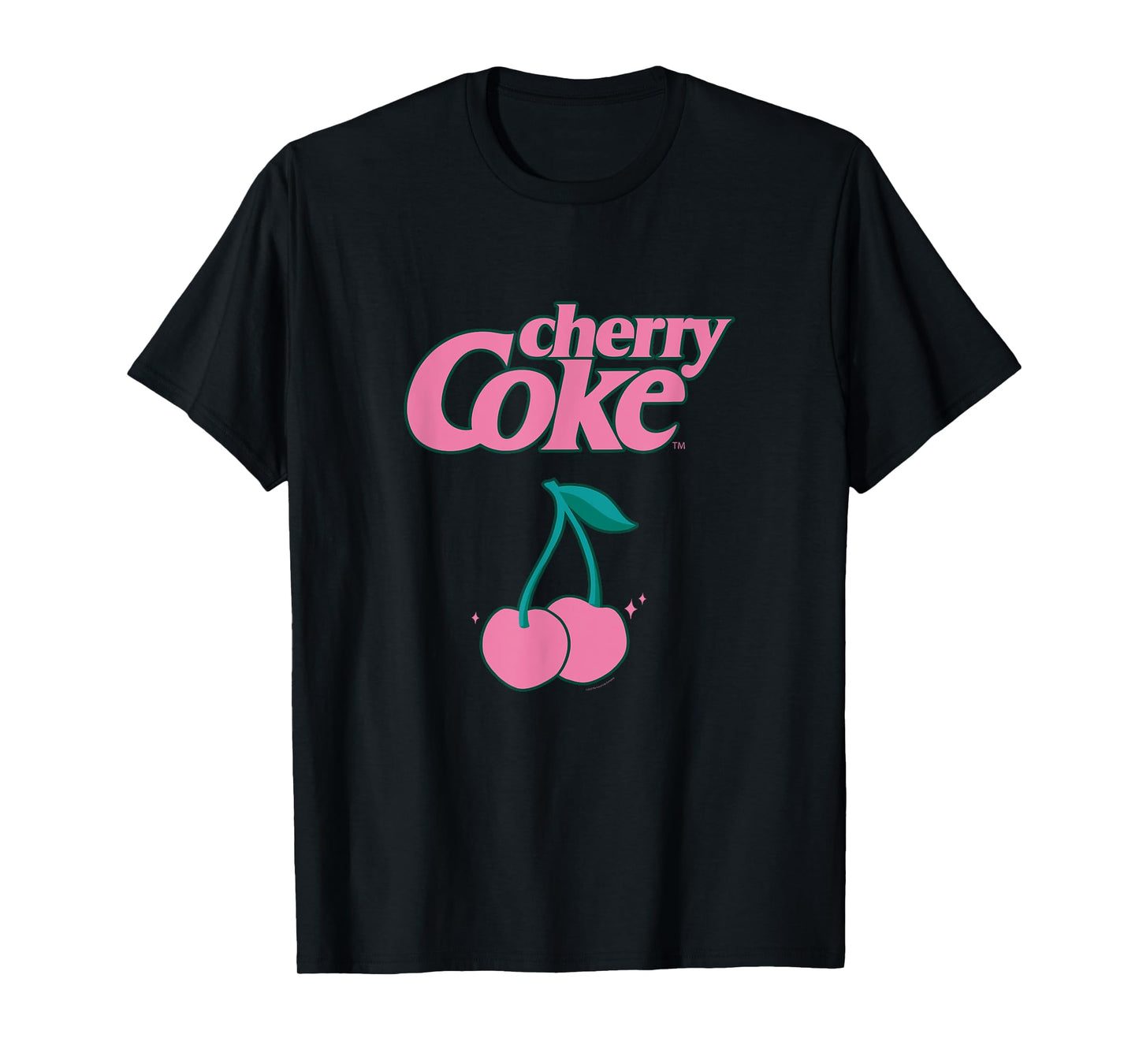 Coca-Cola Very Cherry Pink Cherry Coke Logo T-Shirt