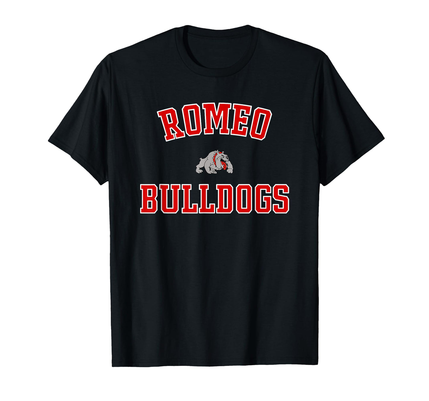 Romeo Bulldogs Logo Varsity HS T-Shirt