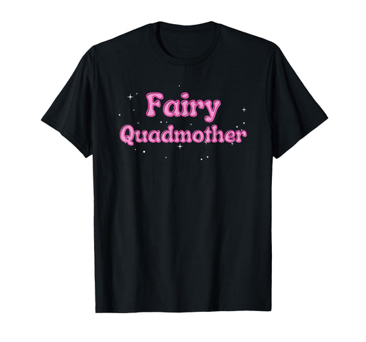 Cute Women's Oversized Gym Pump Cover Fairy Quadmother T-Shirt