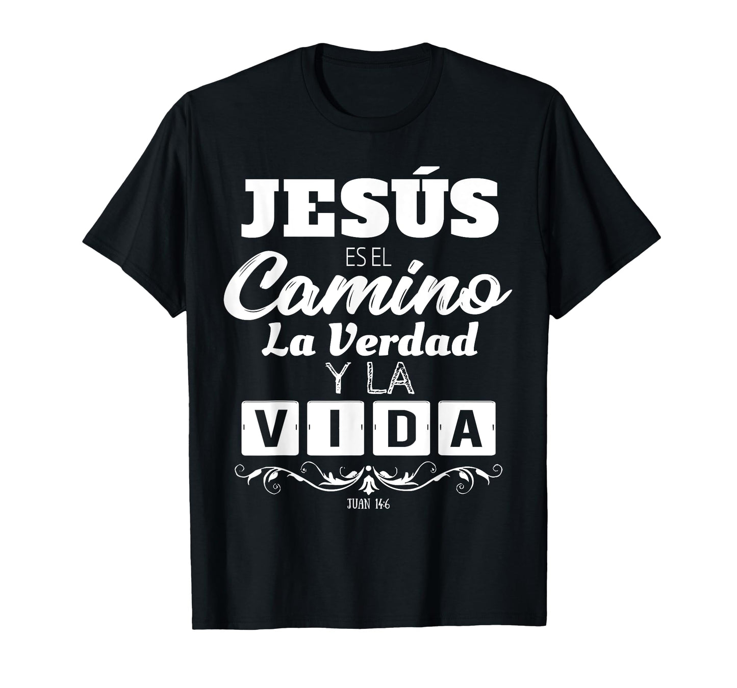 Mensajes Biblicos Espanol para Cristianos Camisetas Spanish T-Shirt