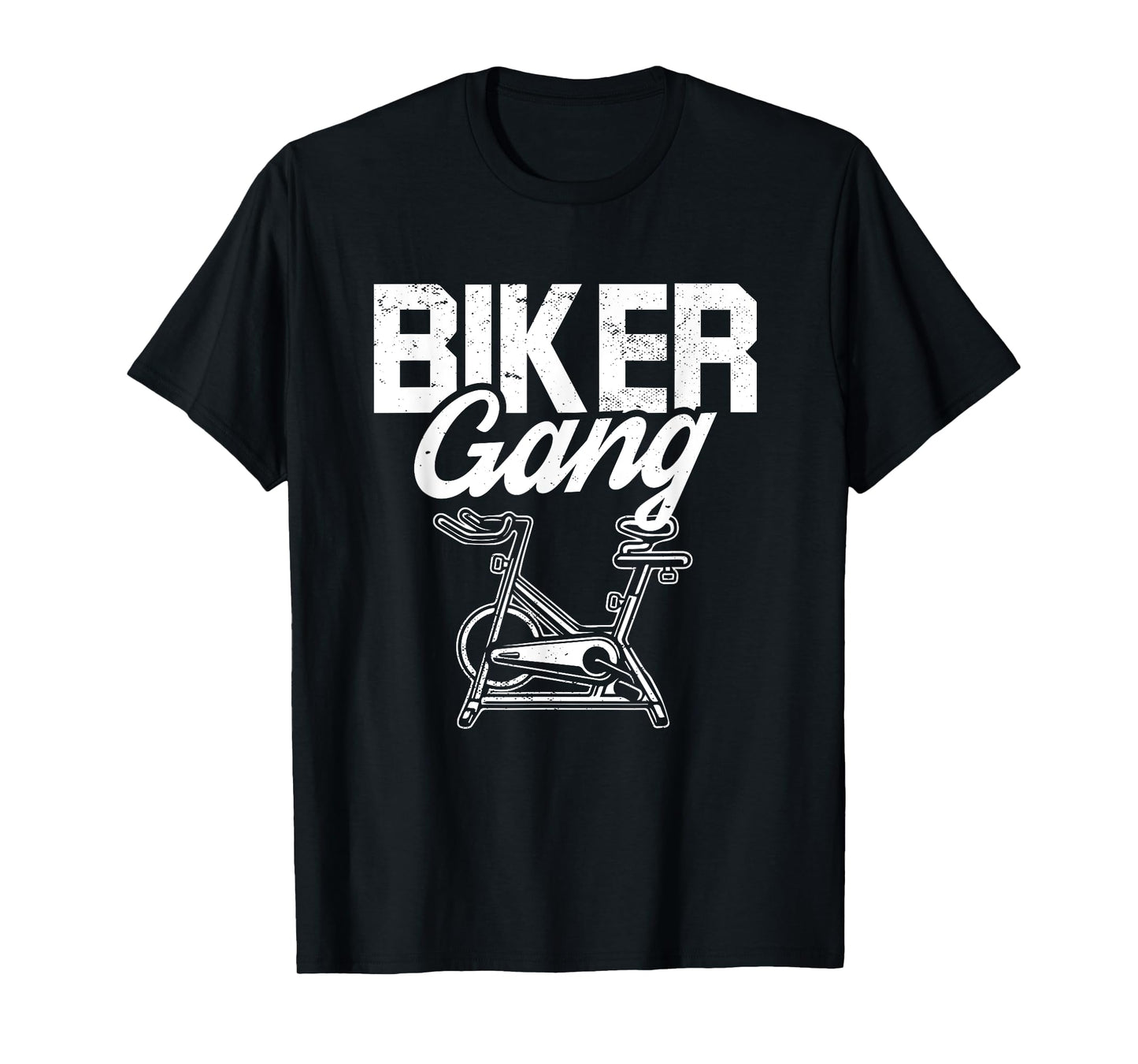 Biker Gang I Spin Saying I Gym Workout I Spinning Class T-Shirt
