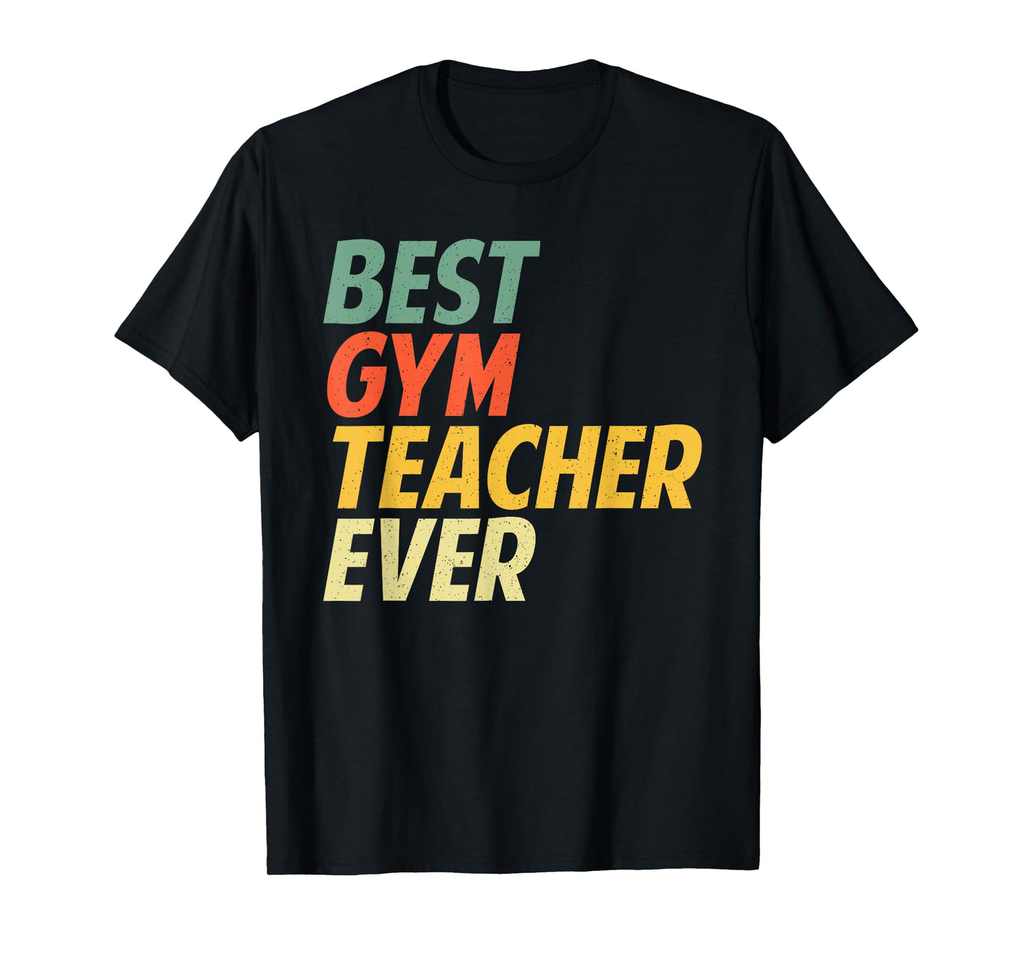 Funny Gym Teacher Art For Men Women PE Teacher Appreciation T-Shirt