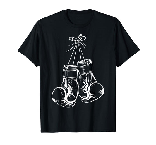 Funny Boxing Gift For Men Women Boxer Gloves Boxing Athletes T-Shirt