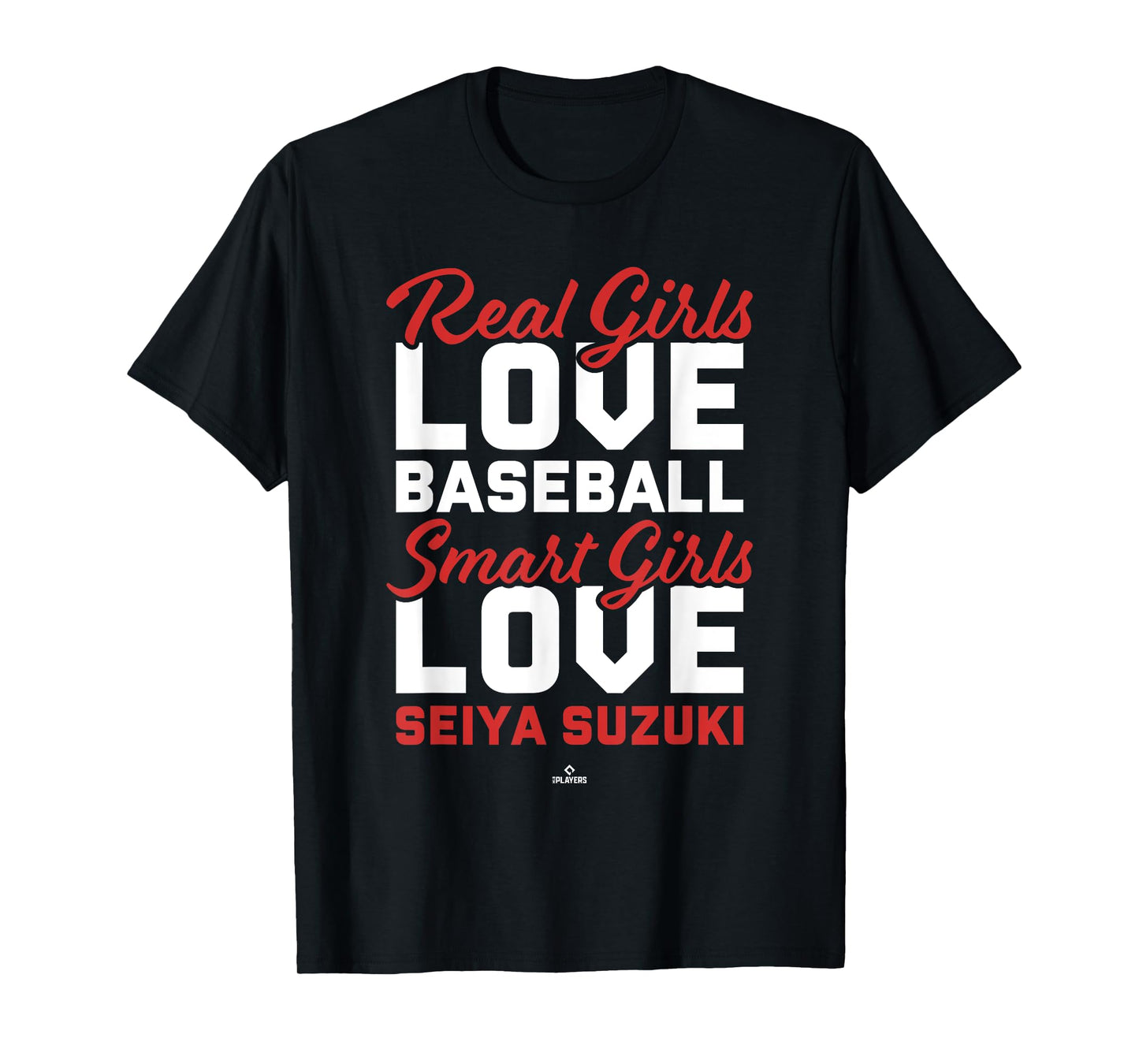 Smart Girls Love Seiya Suzuki Chicago Baseball MLBPA T-Shirt