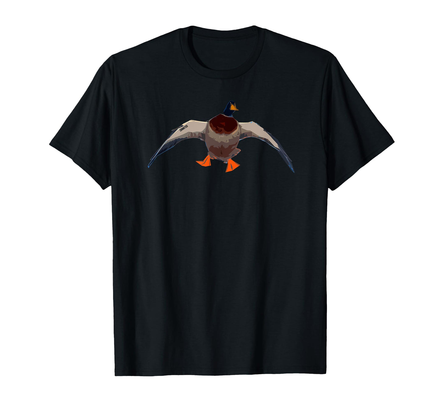 Head-On Drake - Duck Hunting Shirt by Committed Waterfowl T-Shirt