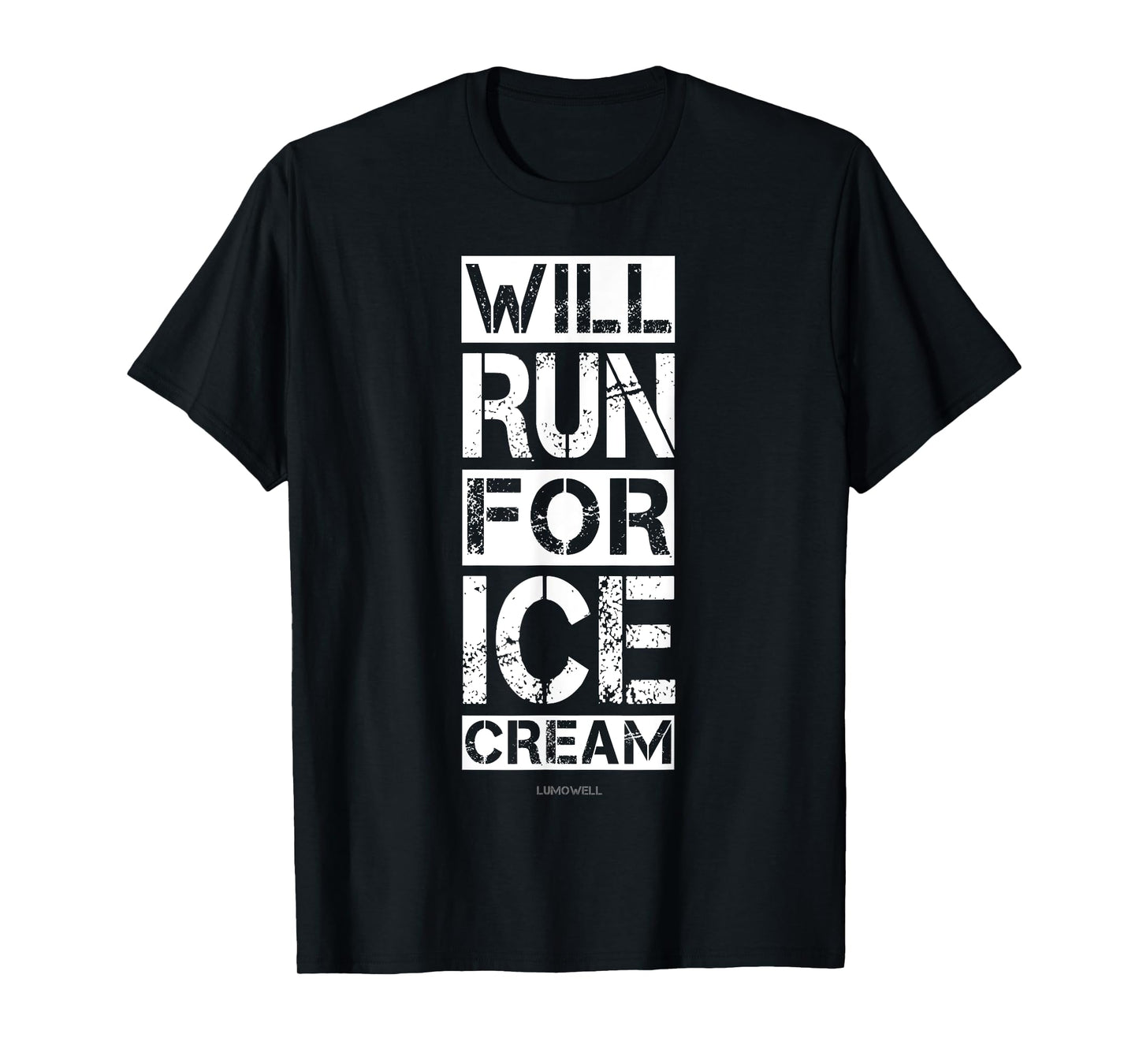 Funny Will Run For Ice Cream Running Shirt - Runner Shirts Men Women Girls Kids T-Shirt
