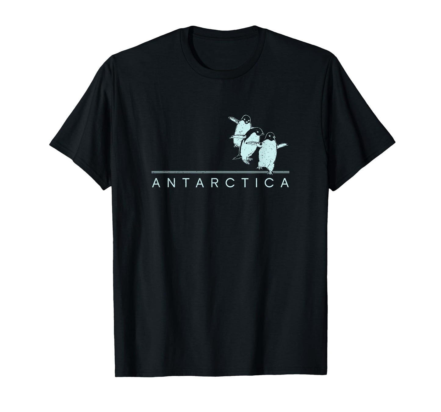 Antarctica Penguins Graphic Souvenirs T-Shirt
