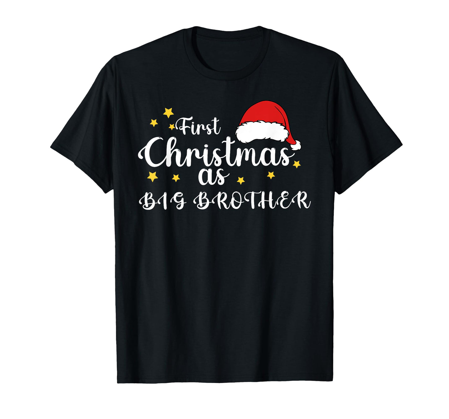 First Christmas As Big Brother 1st Christmas Matching Family T-Shirt