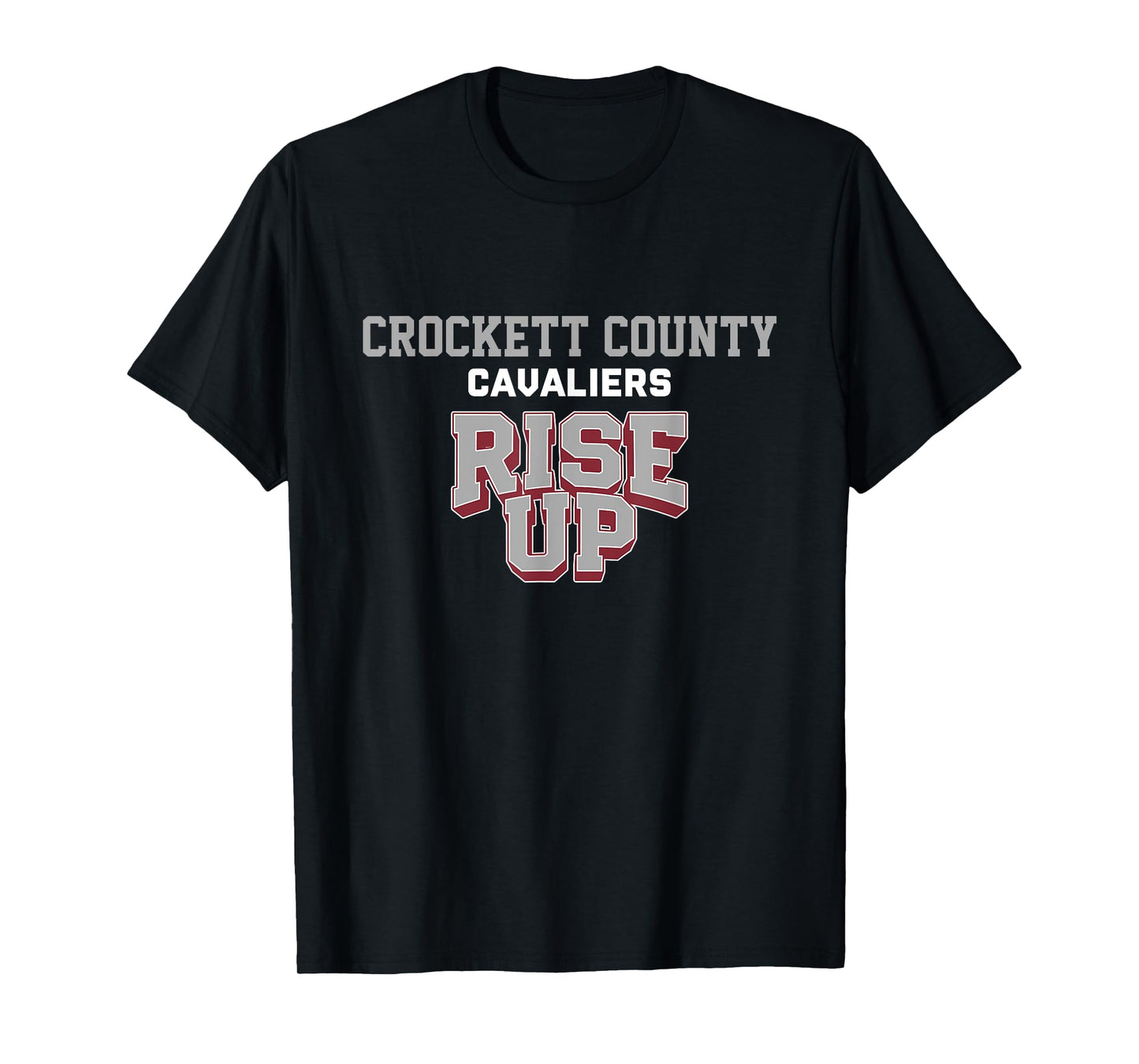 Crockett County Cavaliers Rise Up HS T-Shirt