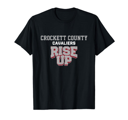 Crockett County Cavaliers Rise Up HS T-Shirt