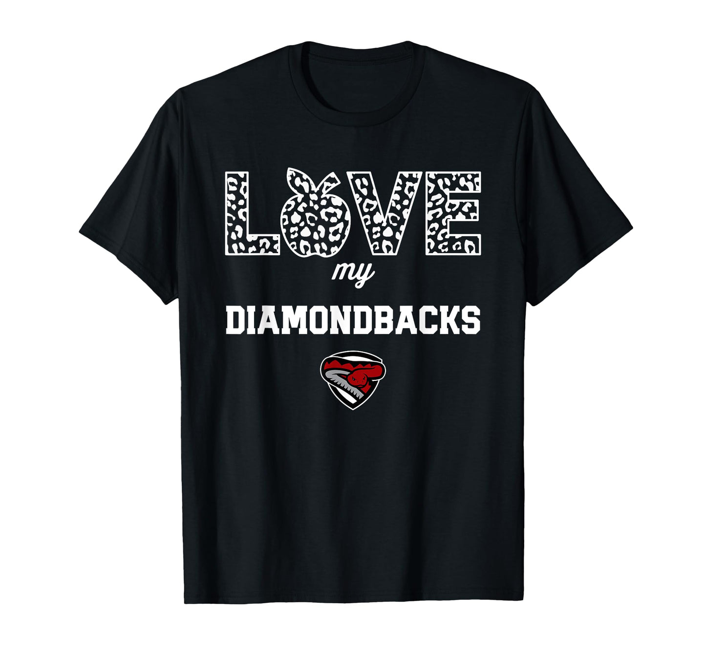 Desert Oasis Diamondbacks Logo Love My Team HS T-Shirt