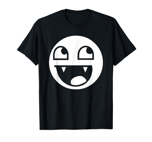 Epic Face Vampire Y2K Streetwear, Emo T-Shirt