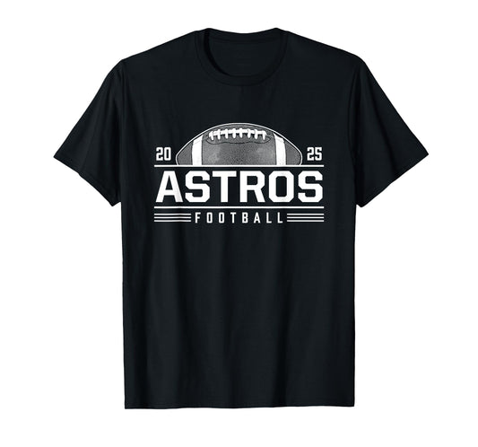 Astros Pinkerton Football 2025 HS T-Shirt