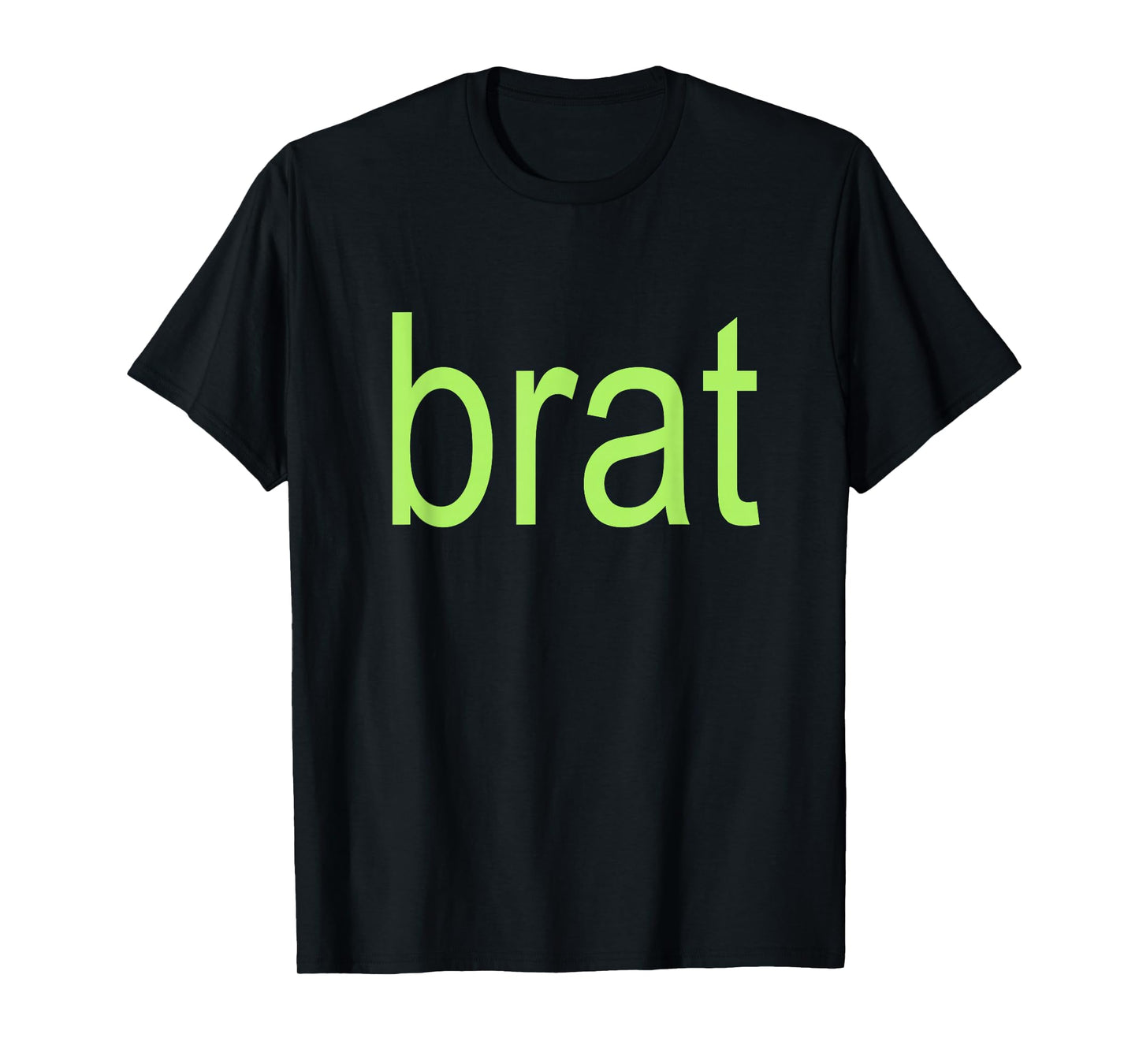 Brat Oversize All Color Black White Green Chartreuse Gift T-Shirt