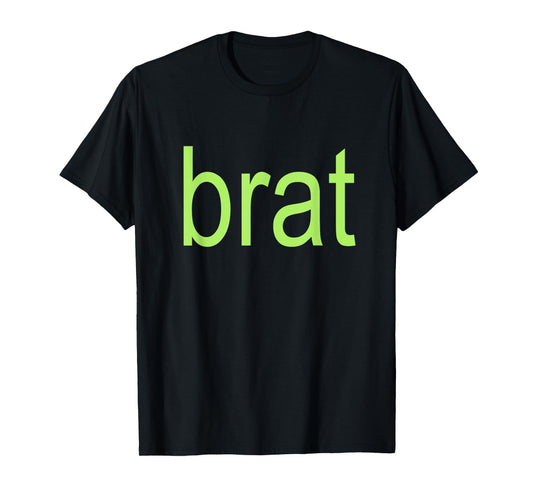 Brat Oversize All Color Black White Green Chartreuse Gift T-Shirt