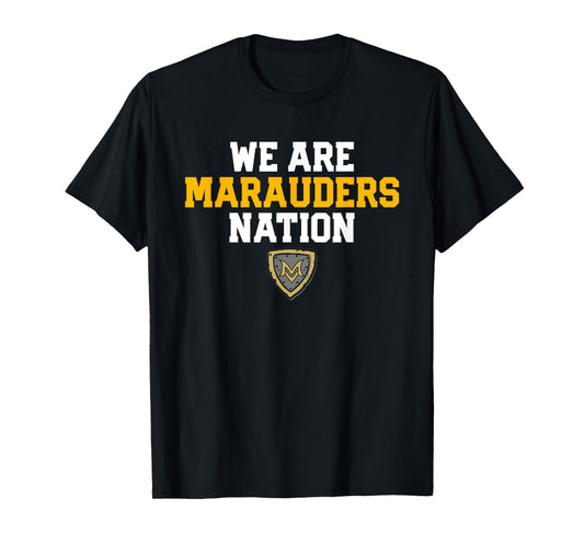 Mount Vernon Marauders Logo Nation HS T-Shirt