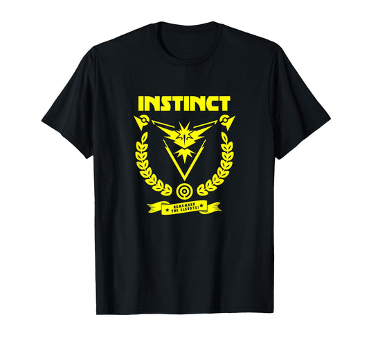 On The Level Designs Instinct Elite Elevate T-Shirt - Men's Unisex-Adults Black Small Classic Fit Short Sleeve Crew Collar Crew Neck T-Shirt