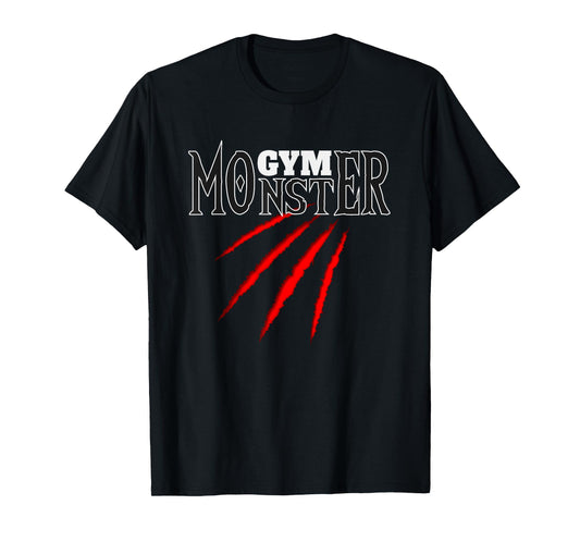 Gym Monster | Sport bodybuilding weight training Gym T-Shirt