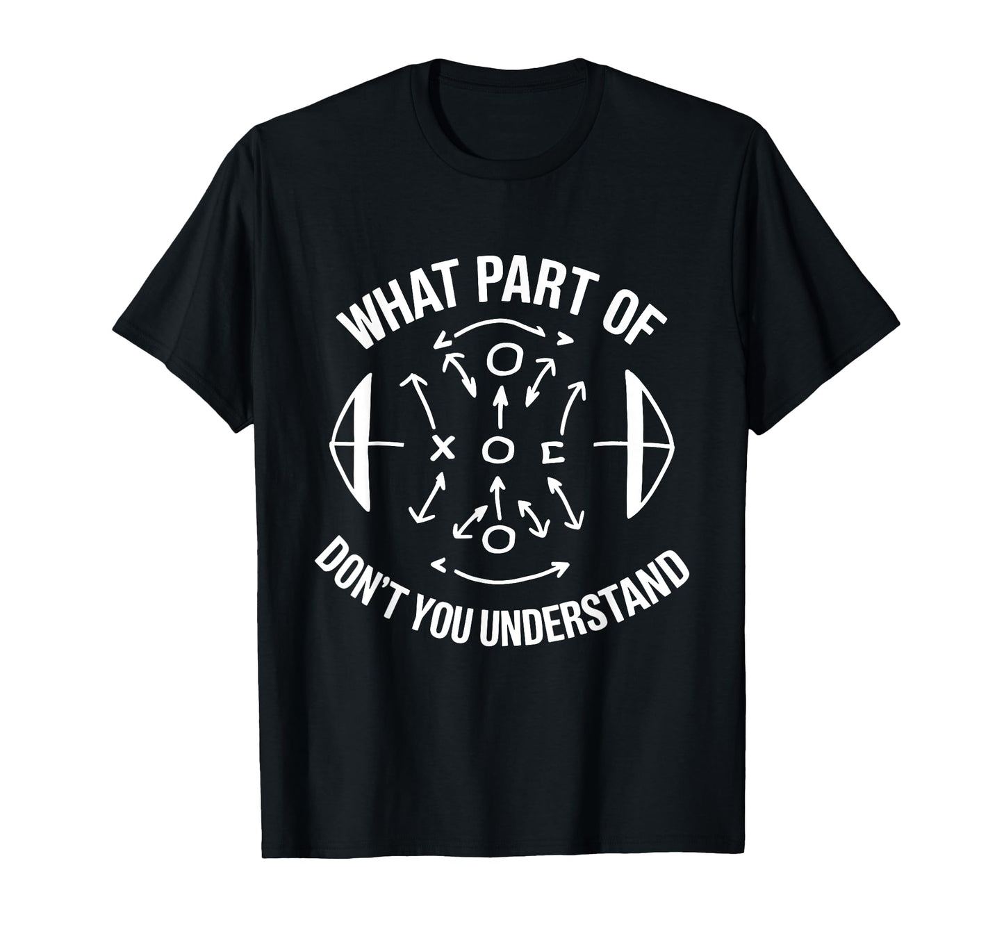 What Part Of Don't You Understand Football Tactics Coaching T-Shirt