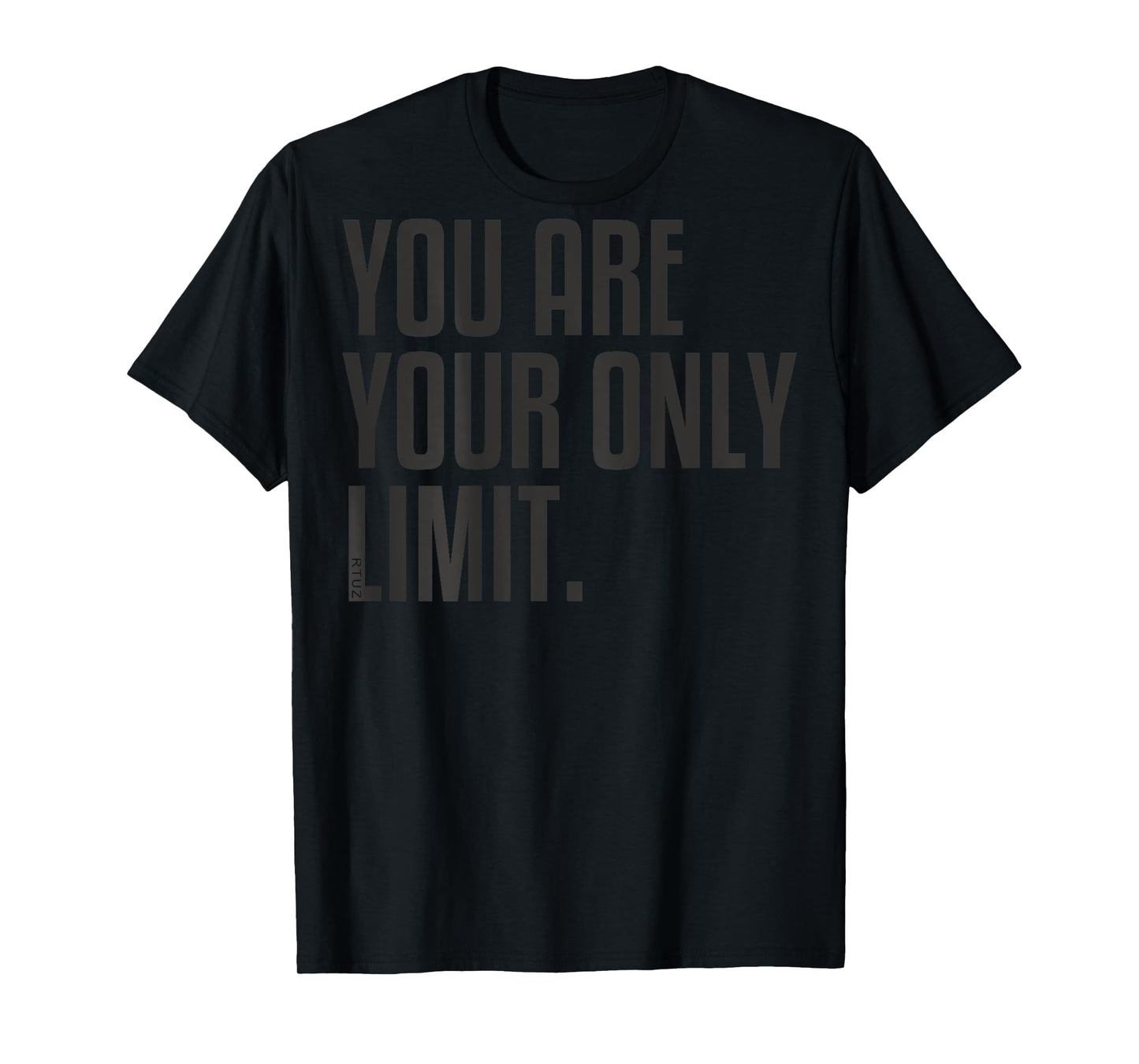 Fitness Quote Y2K Gym Training Back Print Yoga Sport Workout T-Shirt