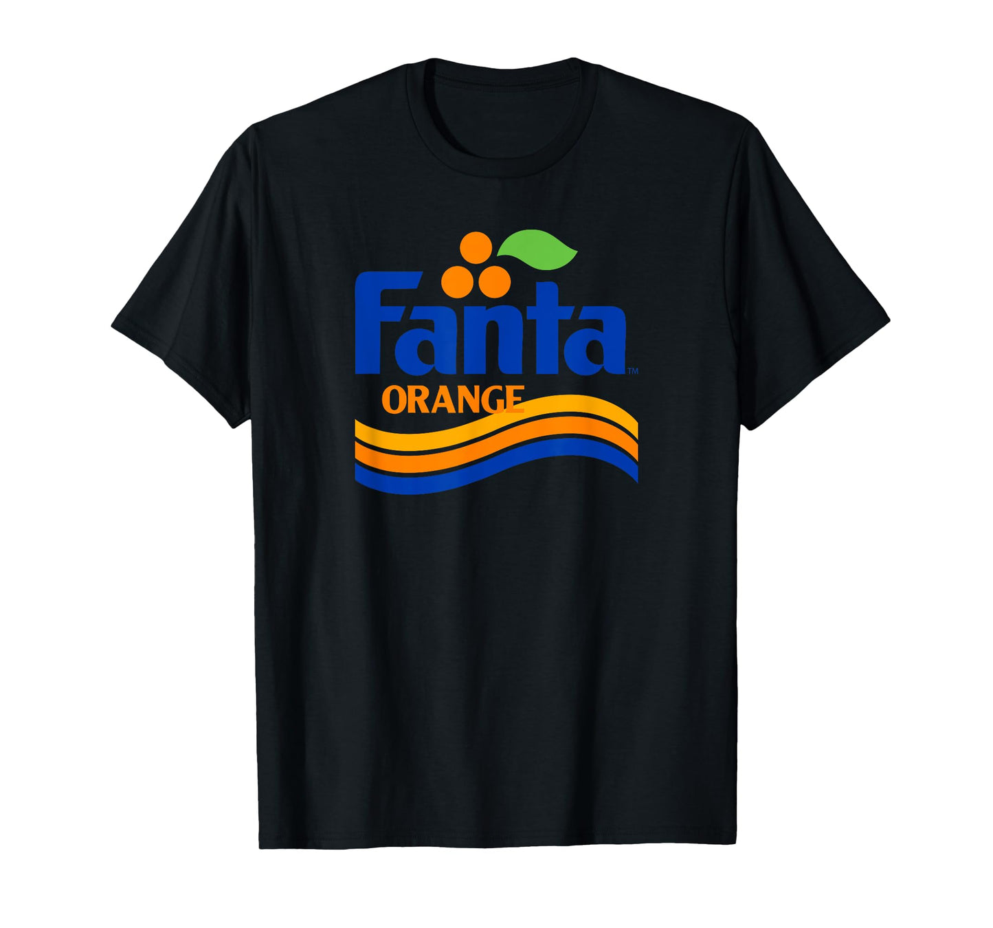 Fanta Orange 1980s Retro Wave Logo T-Shirt