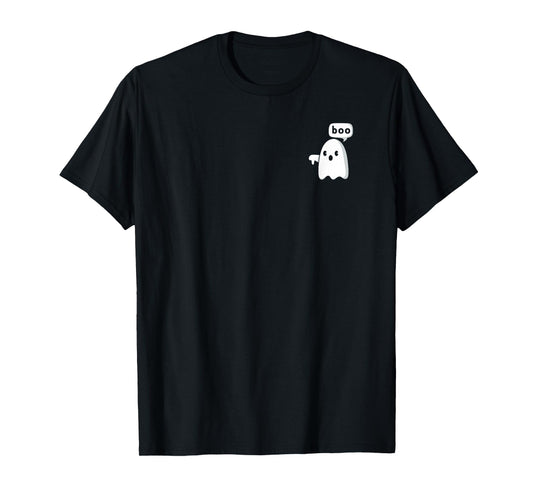 Thumbs Down Ghost Screaming Boo Disapproval Ghost halloween T-Shirt
