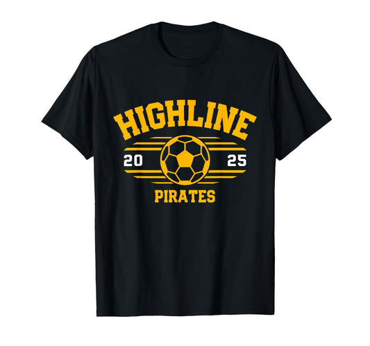Highline Pirates Soccer Ball 2025 T-Shirt