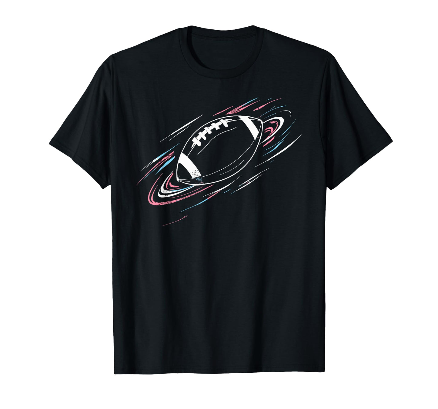 American Football Minimal Football Graphic T-Shirt