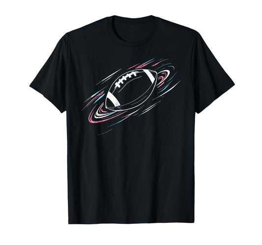 American Football Minimal Football Graphic T-Shirt