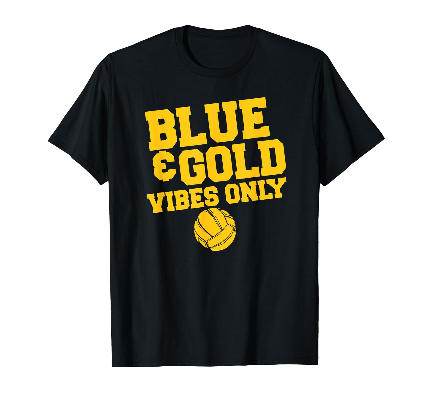 Blue Gold Game Day High School Volleyball Group Team T-Shirt